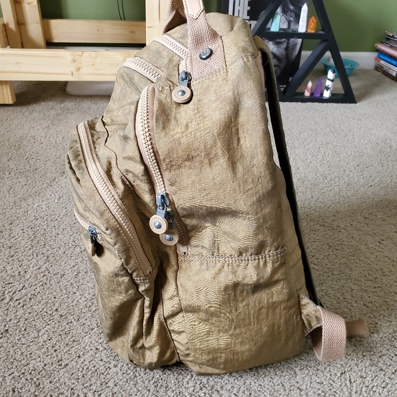 Kipling Tan Colored Bookbag - Picture 5 of 7
